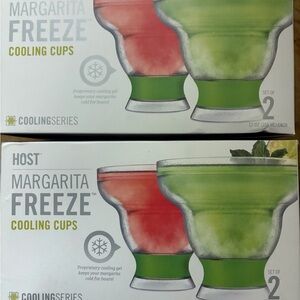 Host Margarita Freeze Cooling Cups Set of 2
